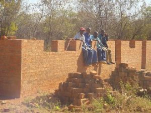 Cottco school construction in Zimbabwe