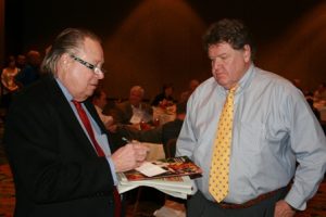 O.A. Cleveland and Cotton Grower editor Henry Gantz