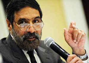 Anand Sharma, Indian Minister of Industry, Commerce and Textile
