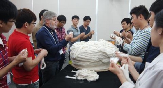ICA Bremen Brings Cotton Classing Training to Korea