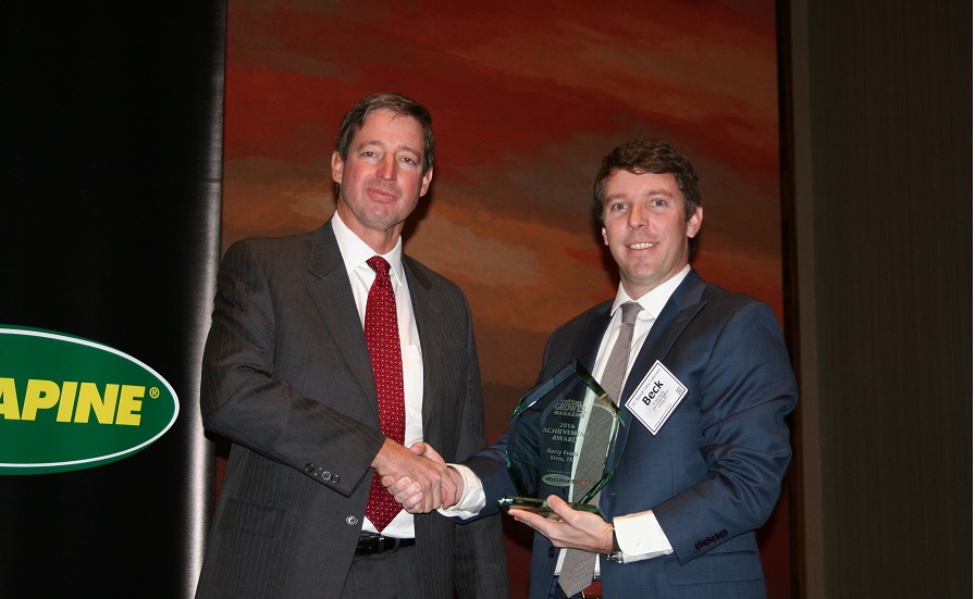 Barry Evans Is 2016 Cotton Achievement Award Winner