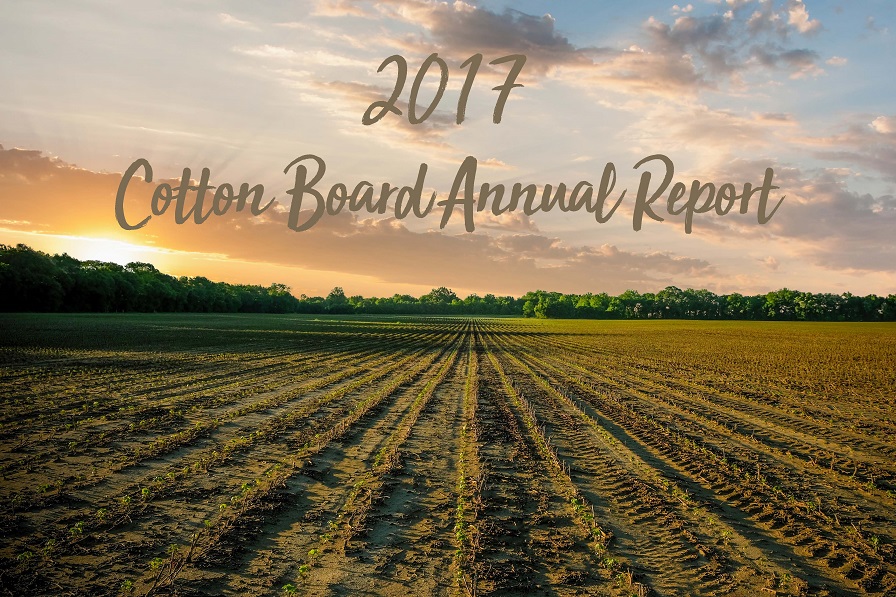 Cotton Board 2017 Annual Report Now Available