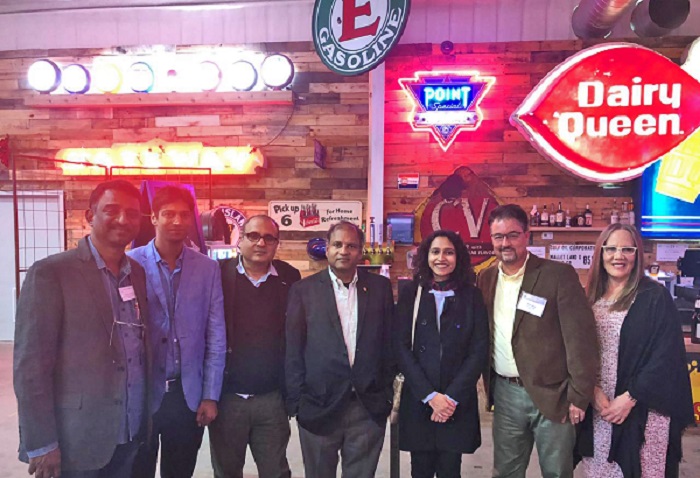 Participants in 2019 COTTON USA Tour in Lubbock