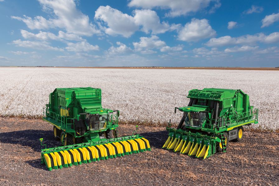 Deere Introduces New 770 Series Cotton Harvesters