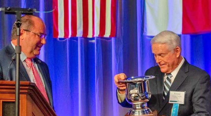 Ron Rayner Honored with NCC Cotton Service Award