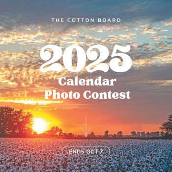 Cotton Board Announces 2025 Calendar Photo Contest
