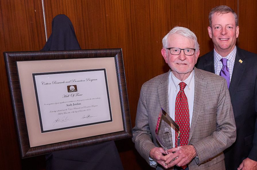 Jordan Is 2024 Cotton Research and Promotion Program Hall of Fame Honoree