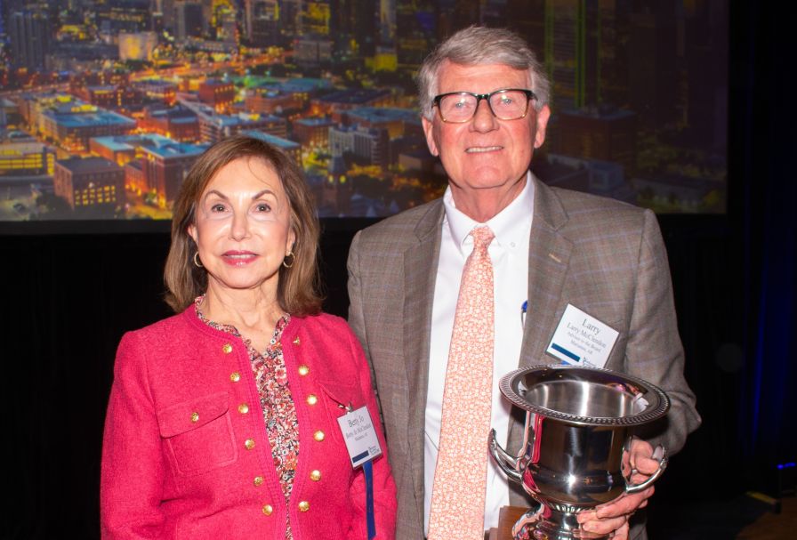 Larry McClendon Receives Harry S. Baker Distinguished Service Award