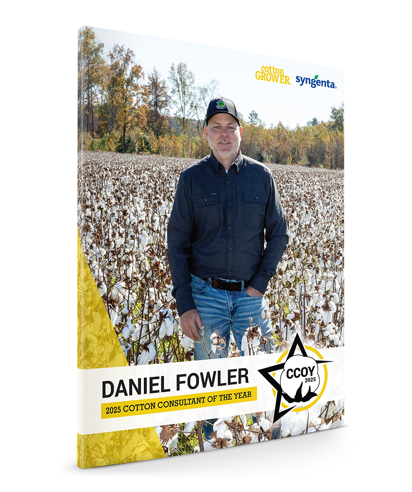 North Carolina’s Daniel Fowler Wins 2025 Cotton Consultant of the Year